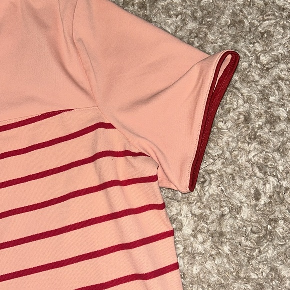 NWT OAKLEY Women’s Bella Golf Polo SS in Fluffy Pink - Picture 4 of 8